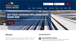 Desktop Screenshot of louisianapipeliners.org