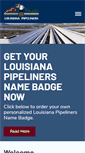 Mobile Screenshot of louisianapipeliners.org